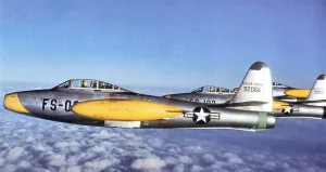 Republic F-84E Thunderjet in Corea