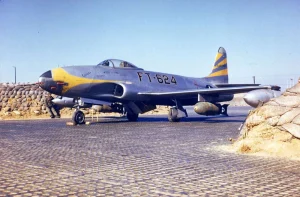 Lockheed F-80C in Corea.