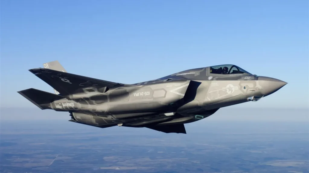 Lockheed Martin F-35B dei Marines.