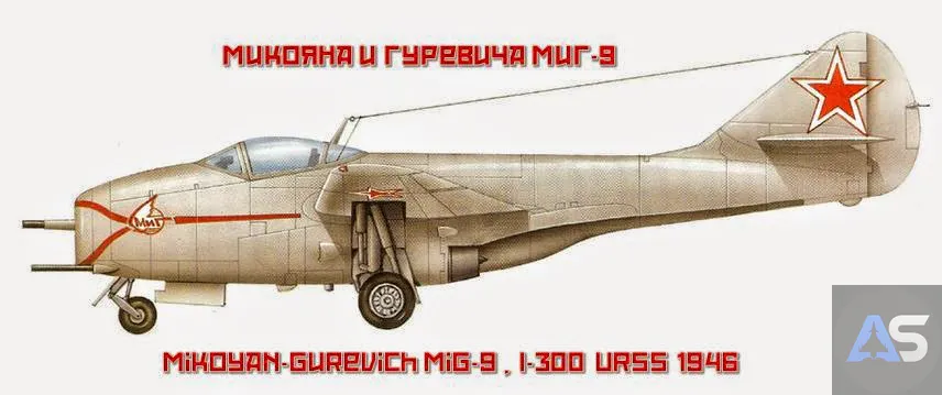 Profilo del MiG-9