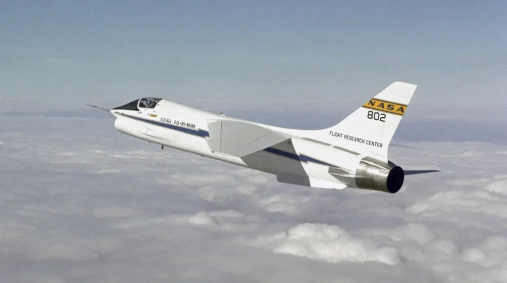 F-8 Digital Fly-By-Wire, impiegato per le sperimentazioni del sistema FBW.