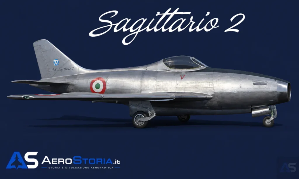 Rendering Aerfer Sagittario 2. ©aerostoria.it Rendering Aerfer Sagittario 2. ©aerostoria.it