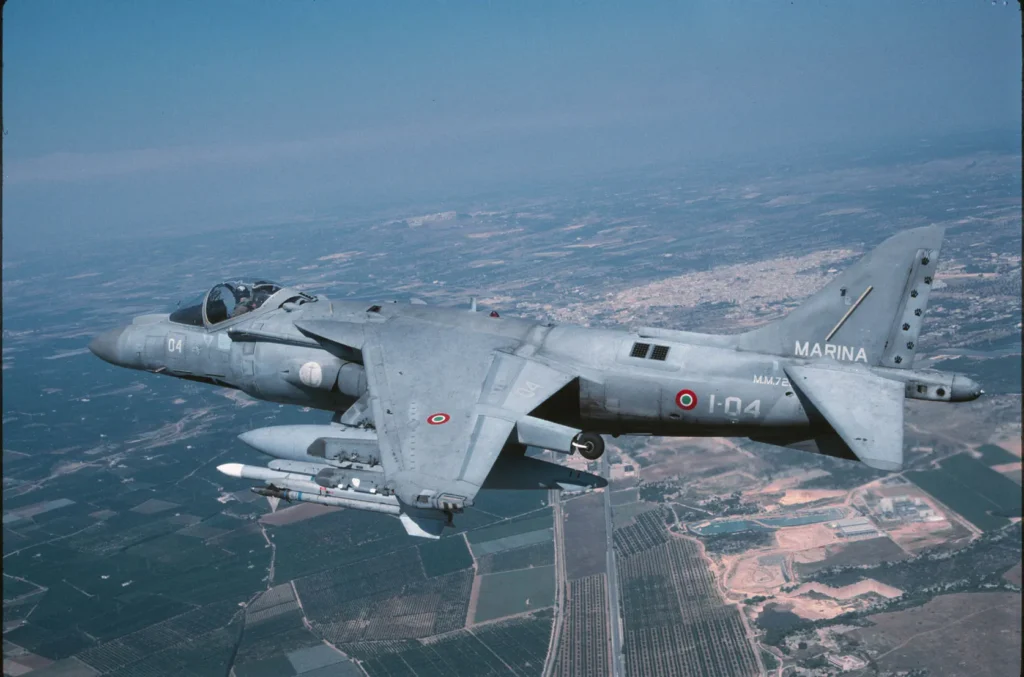 AV-8B Plus Harrier II (Foto: Marina Militare)