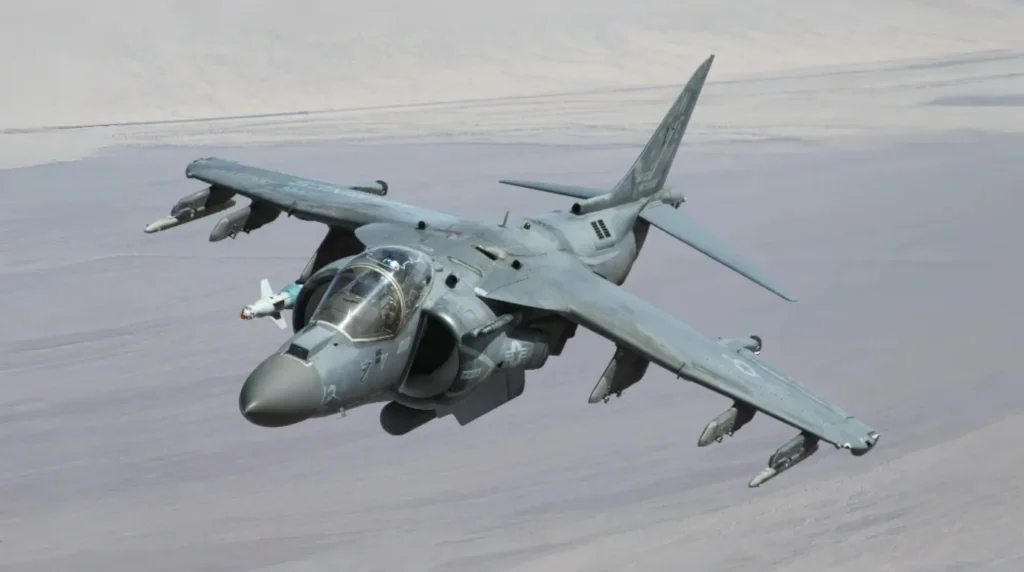 AV-8B Harrier II dei Marines (Foto: USMC)