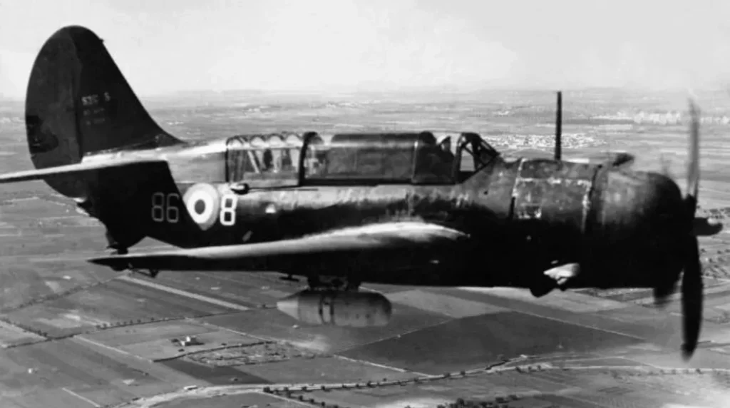Curtiss S2C-5 Helldiver, 86° Gruppo Antisom – Foto Aeronautica Militare