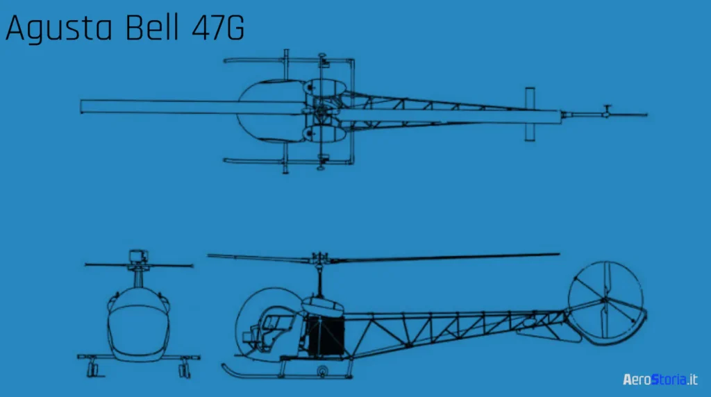 Schema tecnico AB-47G. aerostoria.it