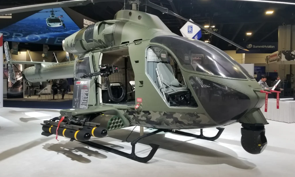 Profilo completo dell'MD 969 Twin Attack di MD Helicopters.
