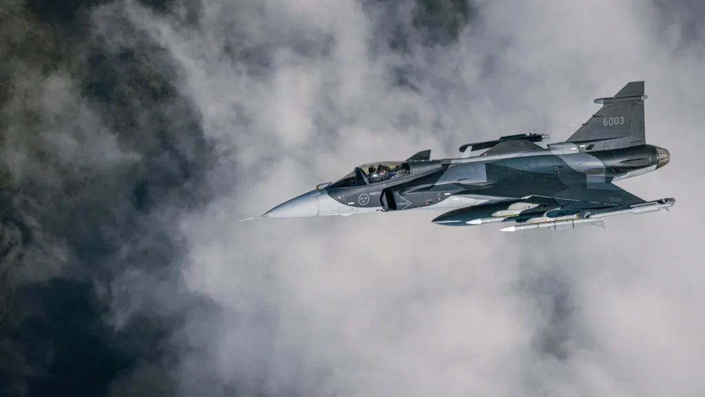 Un Saab Gripen-E (Foto: Saab)