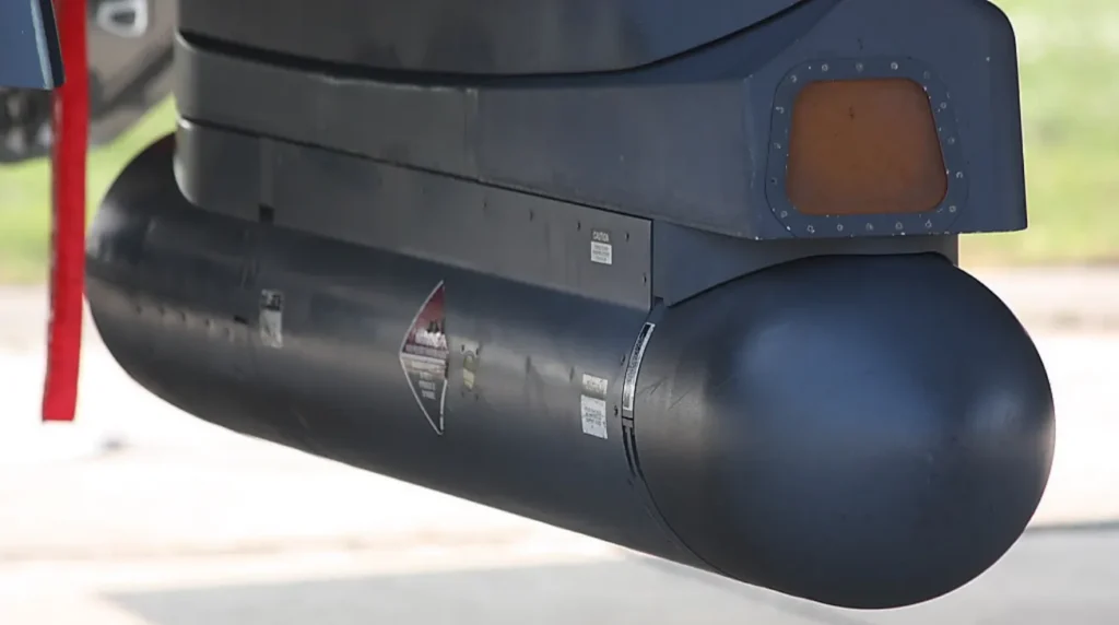 Il pod di navigazione LANTIRN. (Lockheed Martin)