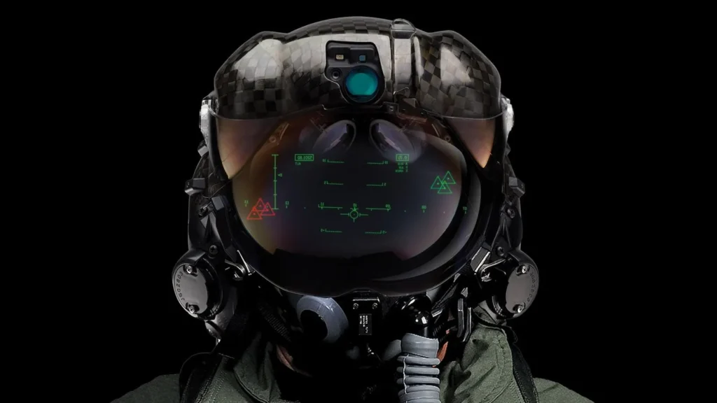 casco dell'F-35 Gen III al sistema di visione digitale integrato.