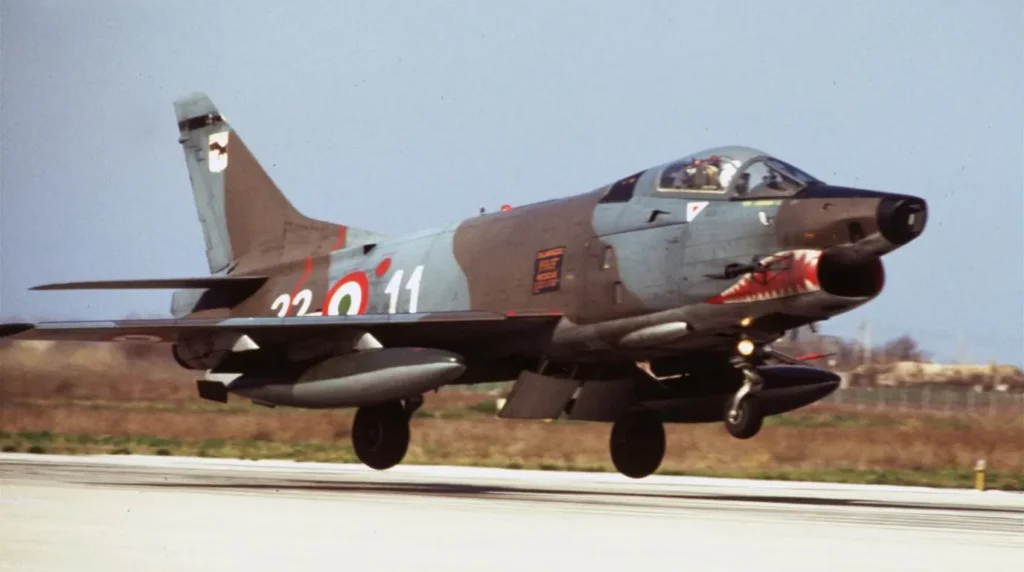 FIAT G.91Y "Yankee" del 32° Stormo (Foto: Archivio A.M. 1978)