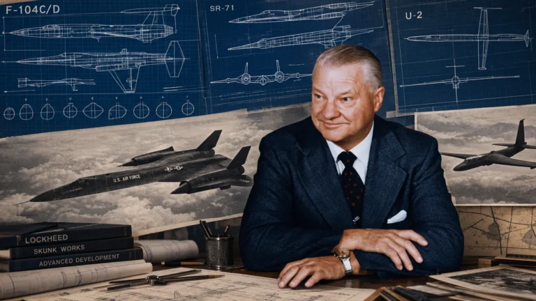 Kelly Johnson ingegnere: il genio visionario dietro la Skunk Works e l’F-104