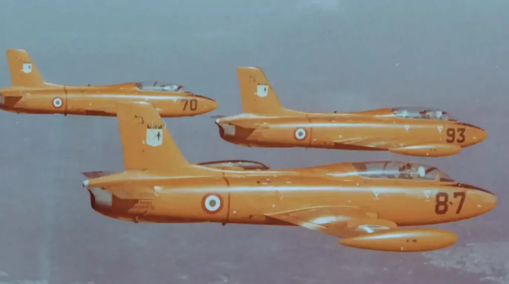 Una formazione di MB-326 . (Foto: Aeronautica Militare)