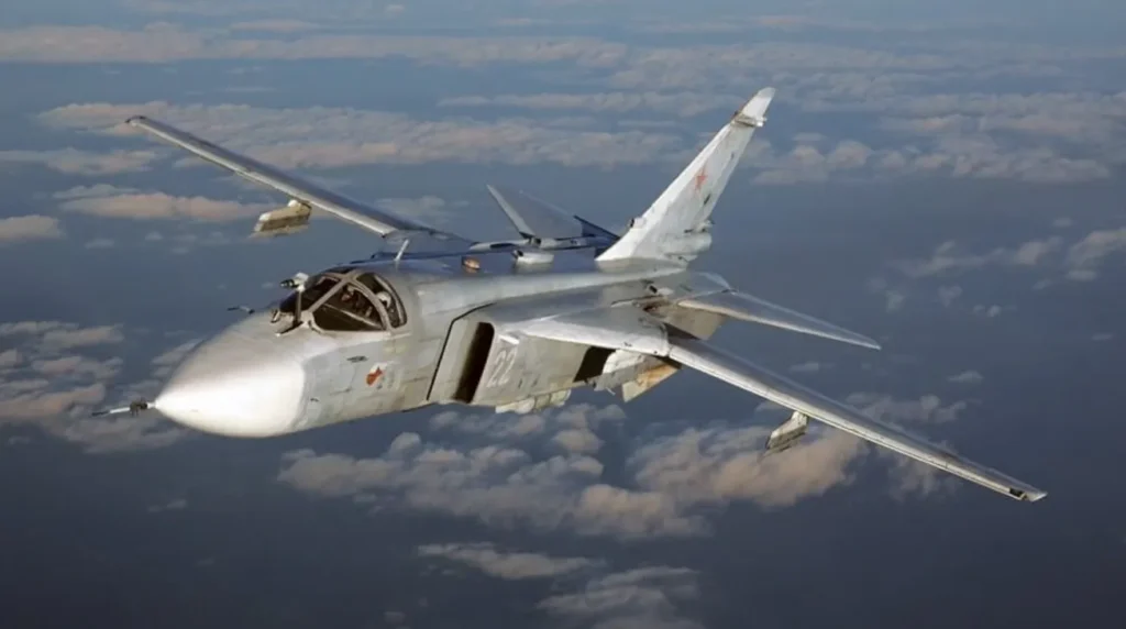 Sukhoi Su-24M 'Fencer' dell'aeronautica militare russa. – © Robert Sulliva