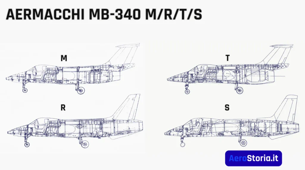 Versioni MB-340