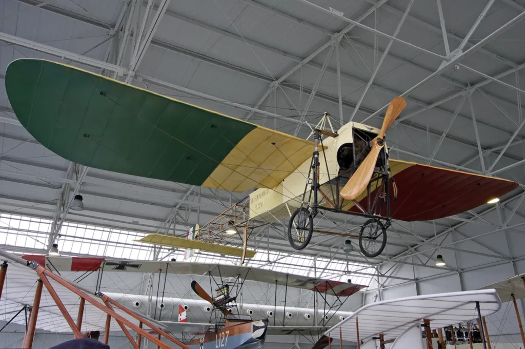 Il Blériot XI esposto al Museo di Vigna di Valle (Foto: Aeronautica Militare)