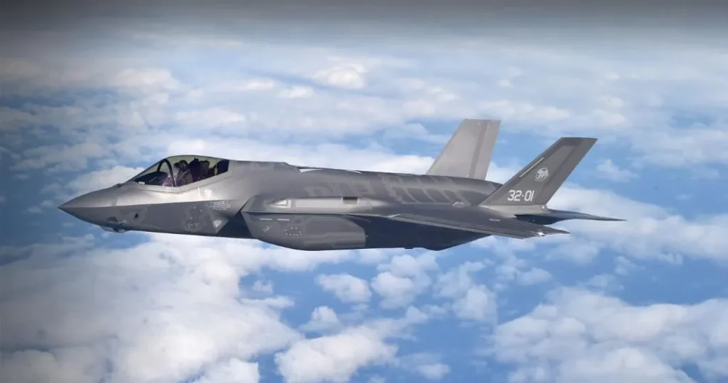 Un F-35A del 32° Stormo (Foto: © Leonardo)