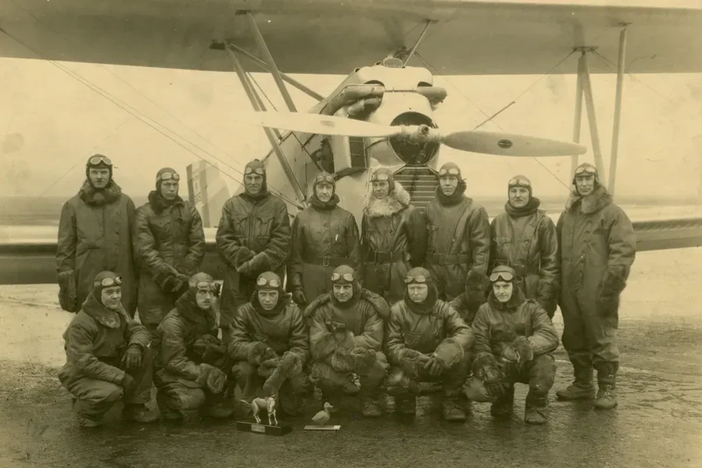 I McCook test pilot 1924 (Foto: Smithsonian Inst.)