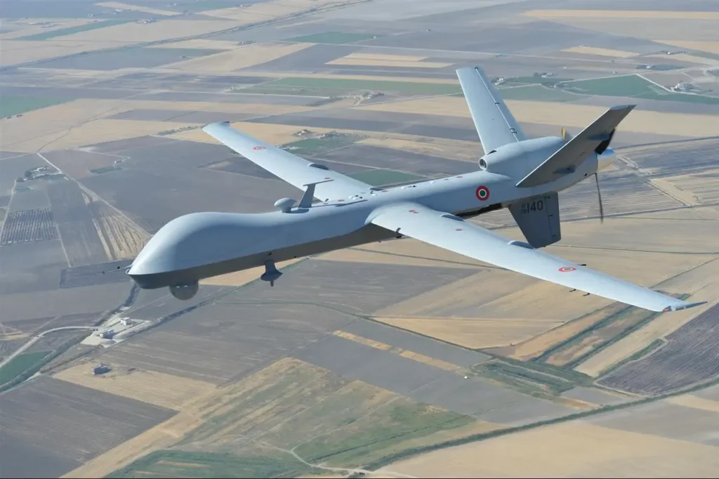 Drone MQ-9. (Foto: Aeronautica Militare)